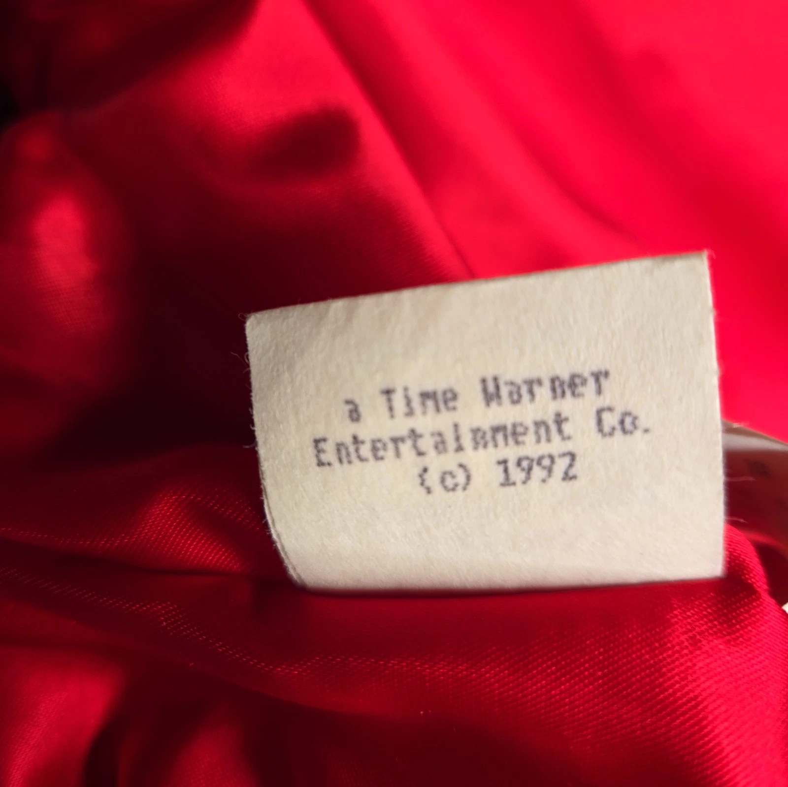 90s VTG JEFF HAMILTON Road Runner Wile E. Coyote Leather Varsity Jacket Men M image 14