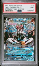 Carta Pokémon - Rapid Strike Urshifu VMAX BST 170/163 PSA 9 Alt Art NM English