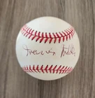 Marvin Miller Signed American League Baseball MLB Executive HOF RAD