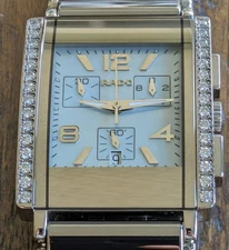 Rado DiaStar Unisex Mother Of Pearl Dial Ceramic Diamond Chronograph 538.0670.3