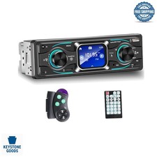 Single Din Car Stereo with Touchscreen Bluetooth, MP3 Player Supports Steerin...