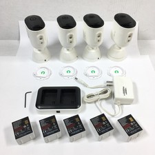 Arlo Pro 4 VMC4041P Spotlight Indoor/Outdoor Camera White Set of 4