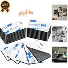 60Pcs Double Sided Adhesive Pads Heavy Duty Mounting Foam Tape Waterproof