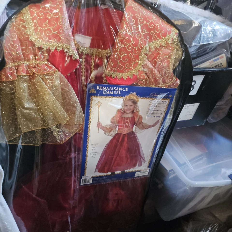 DISFRAZ DAMISELA RENACENTISTA FORO INFANTIL Foto 2 de 2
