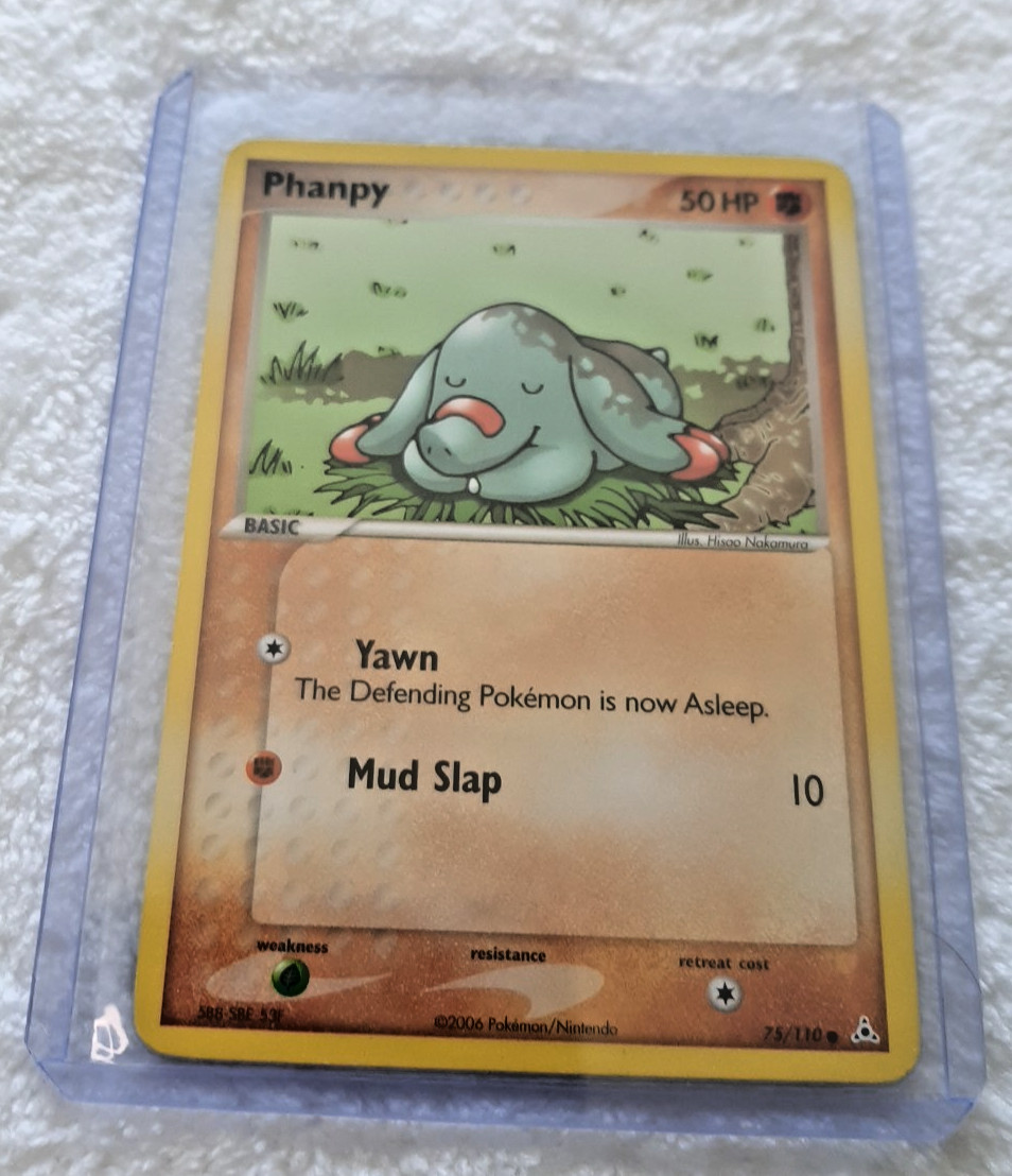 Pokemon Card Phanpy EX Holon Phantoms 75/110 Non-Holo Common TCG Trading Game
