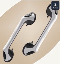 NEW 2 Pack 16" Suction Grab Bars for Bathtub  Shower Seniors Handicap ABLECARE