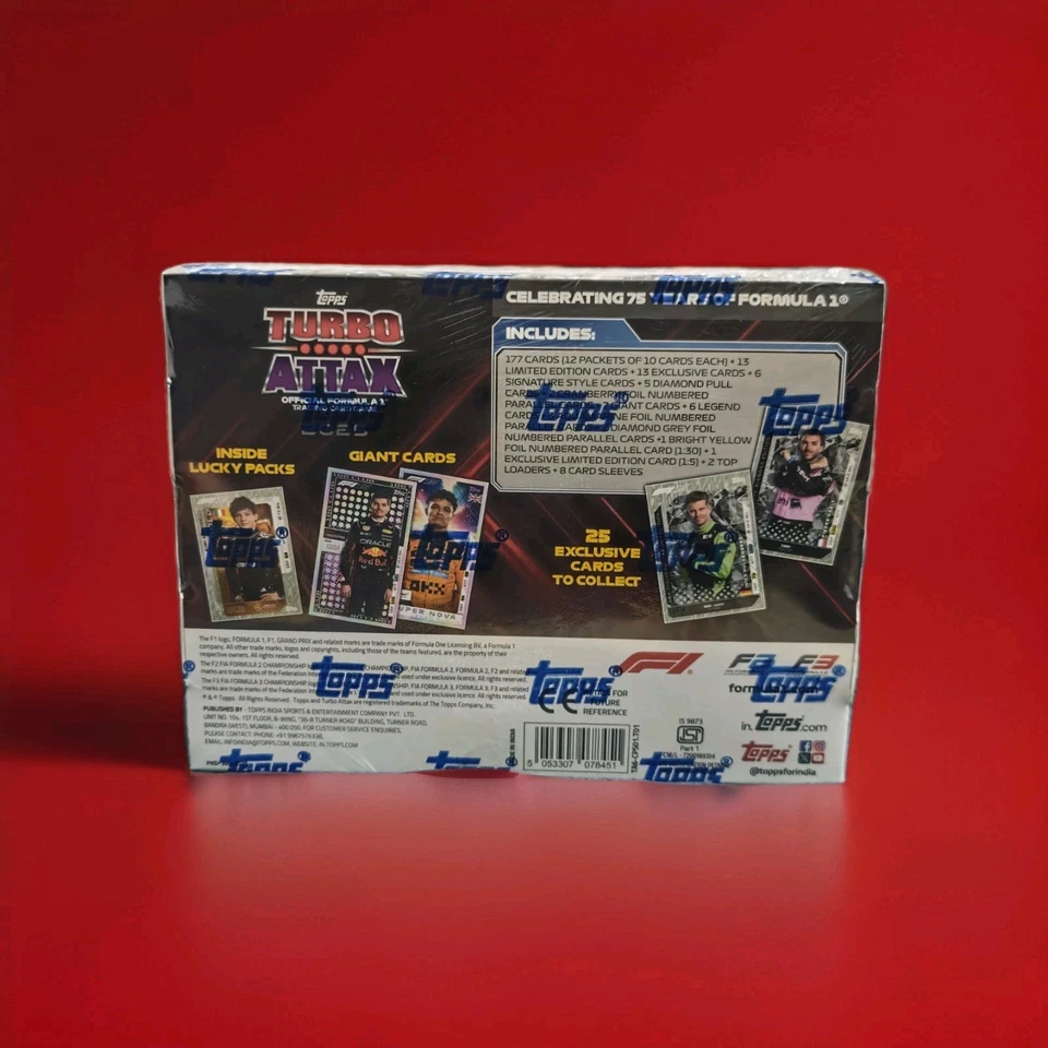 Topps Turbo Attax 2025 INDIA CHAMPIONS Pack Parallel 7 NUMBERED Cards Guaranteed - Image 2 of 3