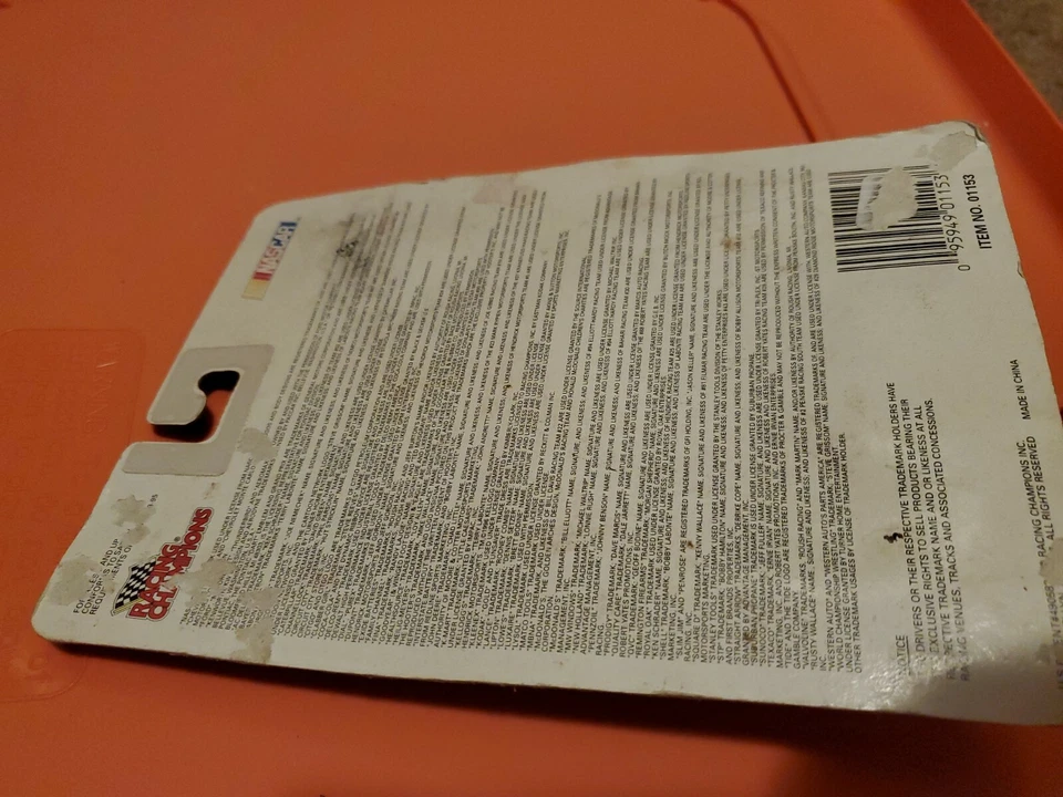 1996 Racing Champions 1:64 #11 Brett Bodine Lowe's Anniversary Gold Ford New Foto 4 de 4