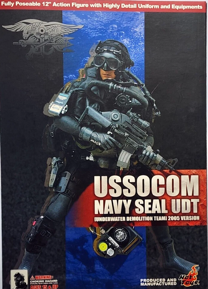 Tabla de buceo 1:6 Hot Toys Navy SEAL UDT SCUBA para figuras de 12" Foto 4 de 4