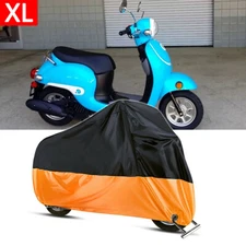For Honda Metropolitan Scooter Orange Motorcycle Cover UV Rain Outdoor Protector