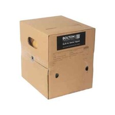 Bolton Cat 6 Cable 1.000 ft Spool - Non Plenum. Gray