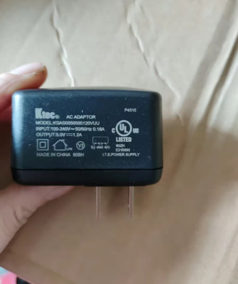 Ktec KSAS0050500120VUU Travel USB-Ladeadapter 5V 1.2A