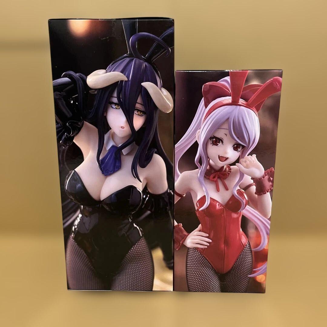 Overlord BiCute Bunnies Figure Shalltear Red ver. Albedo Black ver