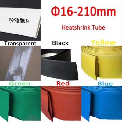 Unbranded Black Heat Shrink Heat Shrink Tubings Black Heat Shrink Tubing - 2:1 & 3:1 Ratio Electrical Sleeving | Cable Wire Insulation Heatshrink Gaine Thermorétractable - Foto 2