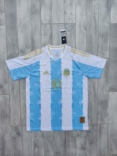 MAGLIA MESSI 2021 ARGENTINA MARADONA COMMEMORATIVA VINTAGE D10S GRACIAS DIEGO