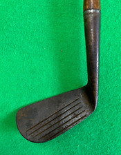 Hickory Wood Shaft Golf Club 1/2 Half DEEP GROOVE J.B. SIMPSON MASHIE F5 HD31