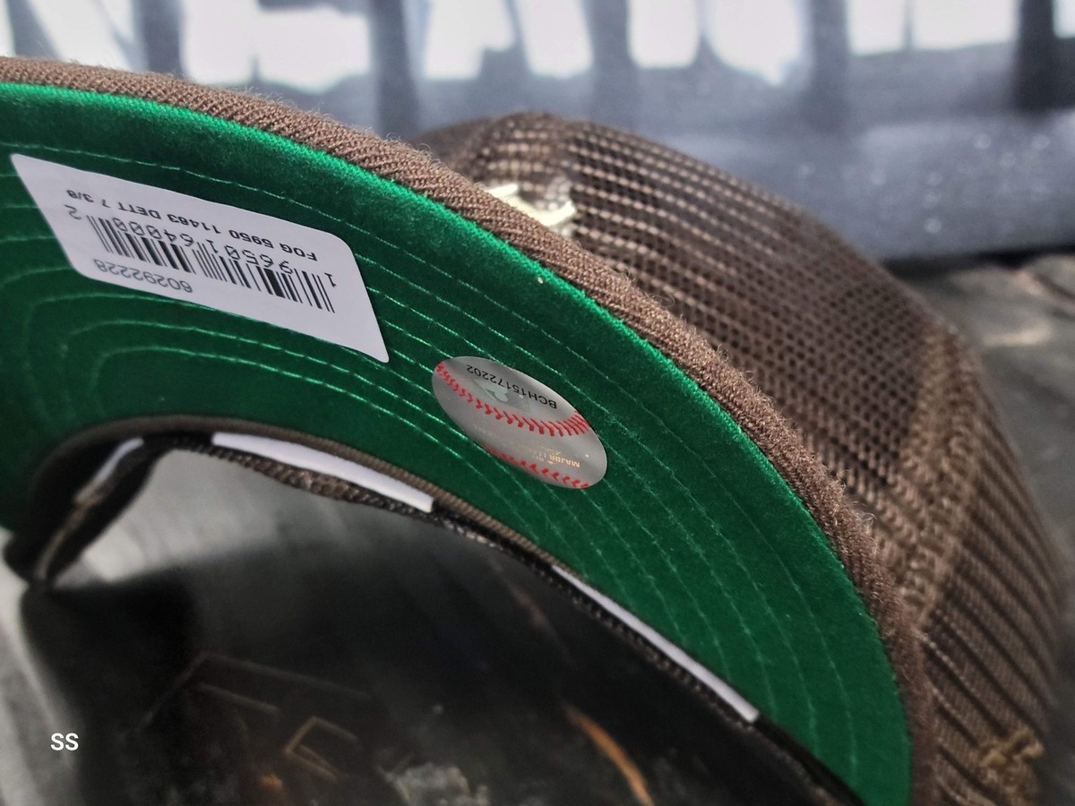 New Era 59Fifty Fear of God FOG Coffee Brown Fitted Mesh Cap Hat