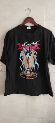 Vintage Original Dismember I Wish You Hell Tour Shirt 1992 Band