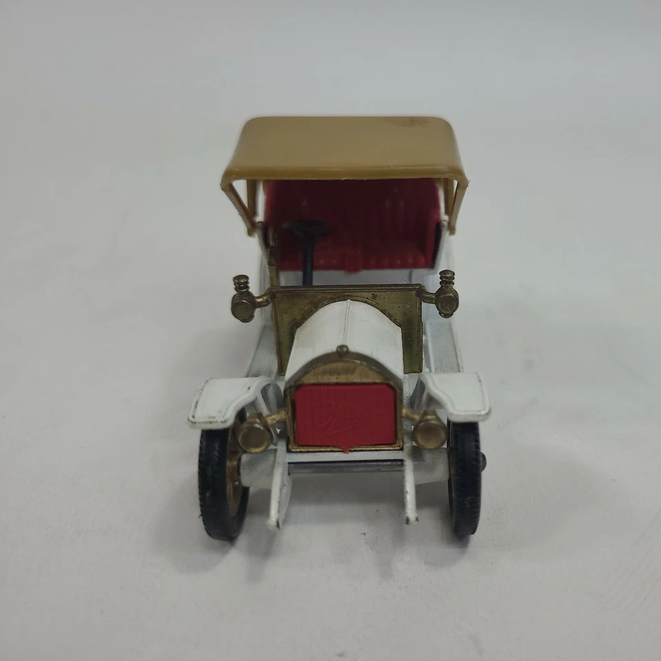 Vintage Matchbox Models of Yesteryear.  1909 Opel Coupe. Y-4. White.  - Image 2 of 4