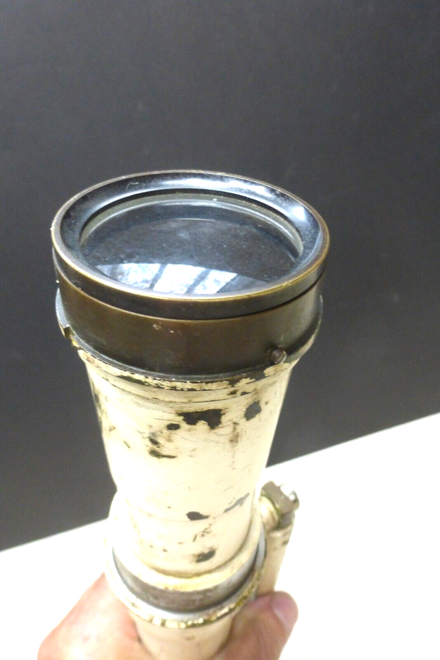 Vintage Telescope Brass Large Military Navy eBay