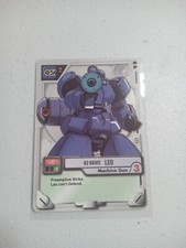 Gundam Ms War Tcg Oz-06ms Leo Ms-078 Common Purple Space Leo