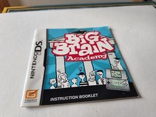 Big Brain academy Instruction Booklet booklet only 