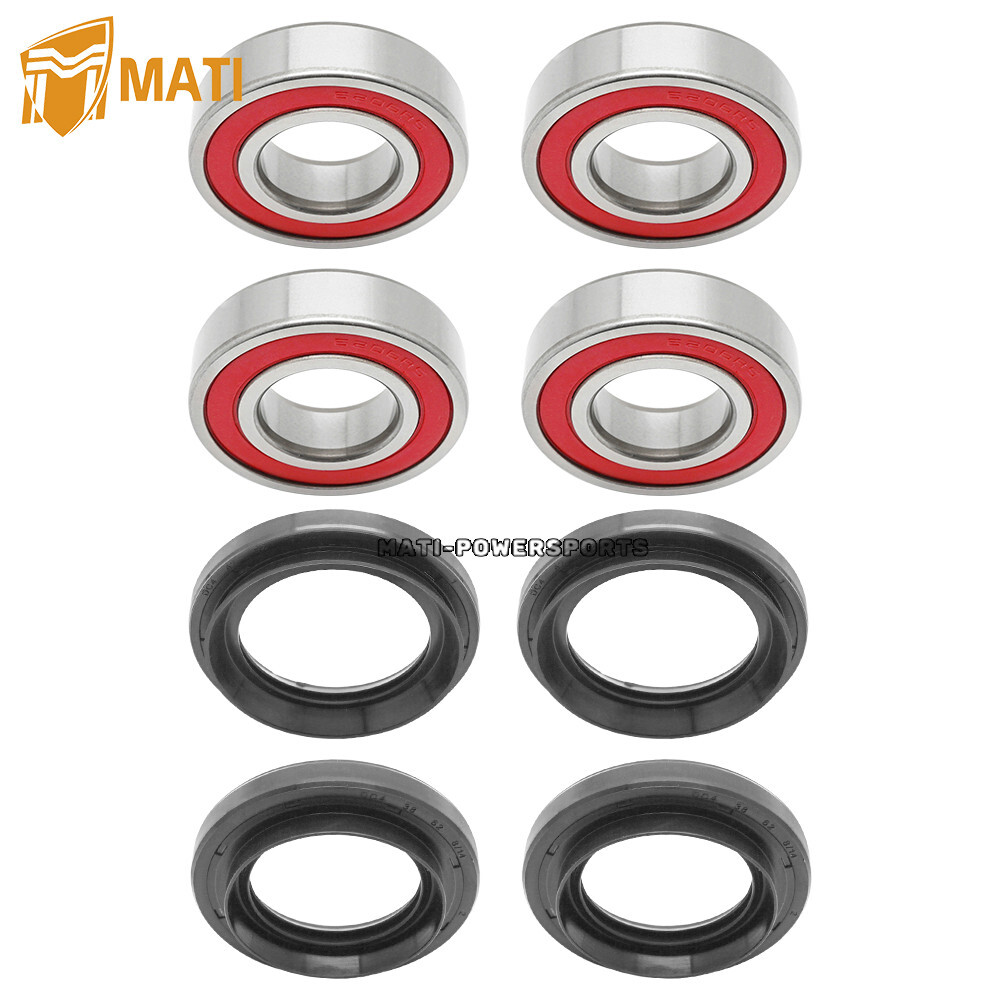 Rear Wheel Bearings & Seals Kit for Yamaha Rhino 660 YXR660F 2005 2006