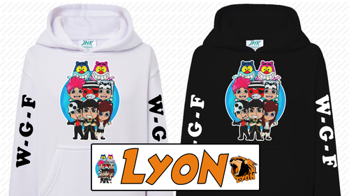 Felpa LYON Youtuber Italia WhenGamersFail WGF vers.3 | eBay