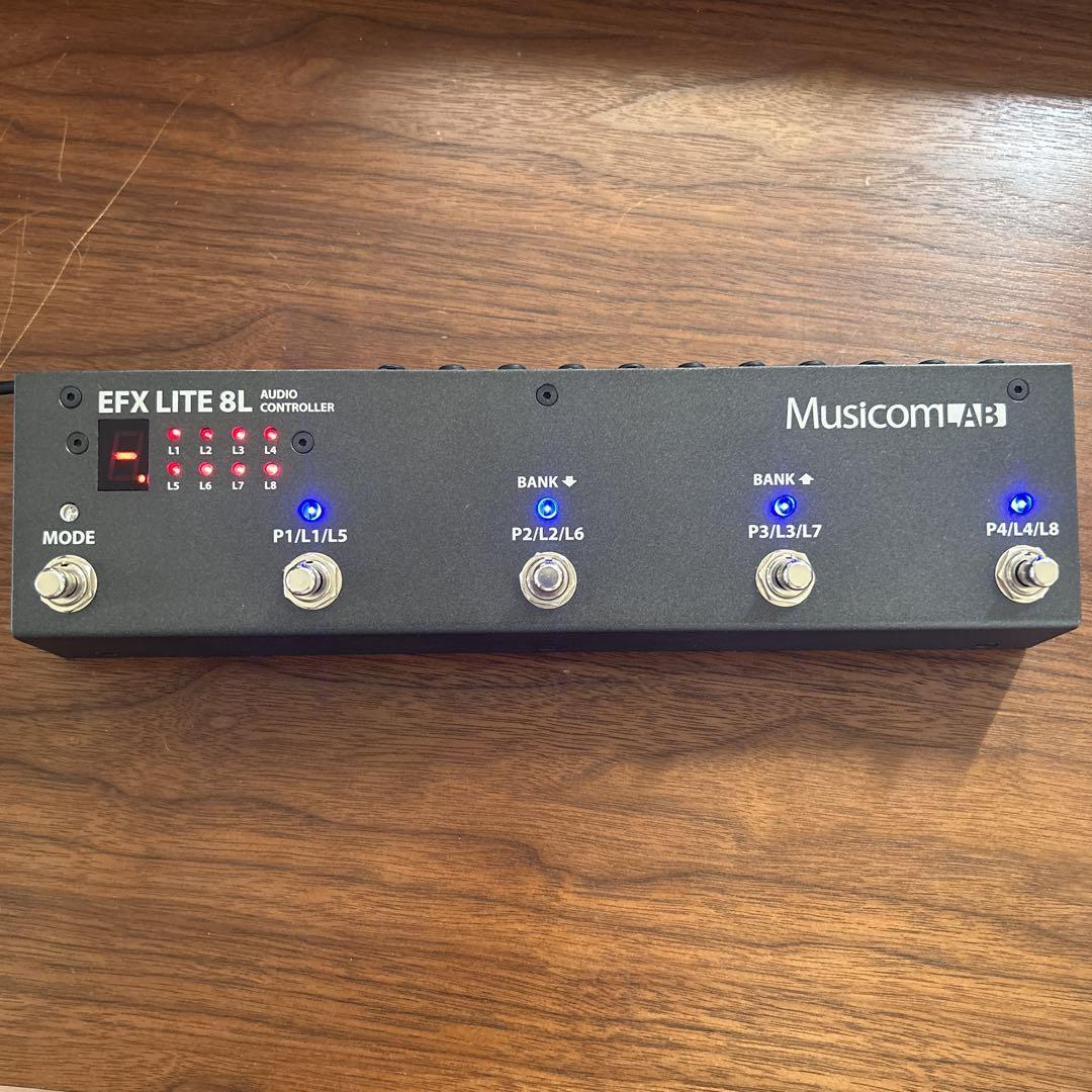 Musicom LAB EFX LITE 8L ギター ベース スイッチャー MusicomLab EFX