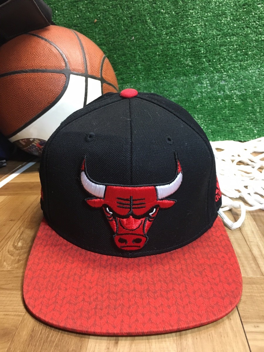 Chicago Bulls Hat Adidas Jordan adjustable strapback hat cap h3 | eBay