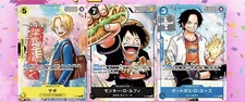 ONE PIECE Card Game The strongest three brothers PACK Saikyo Jump Rare Japan New