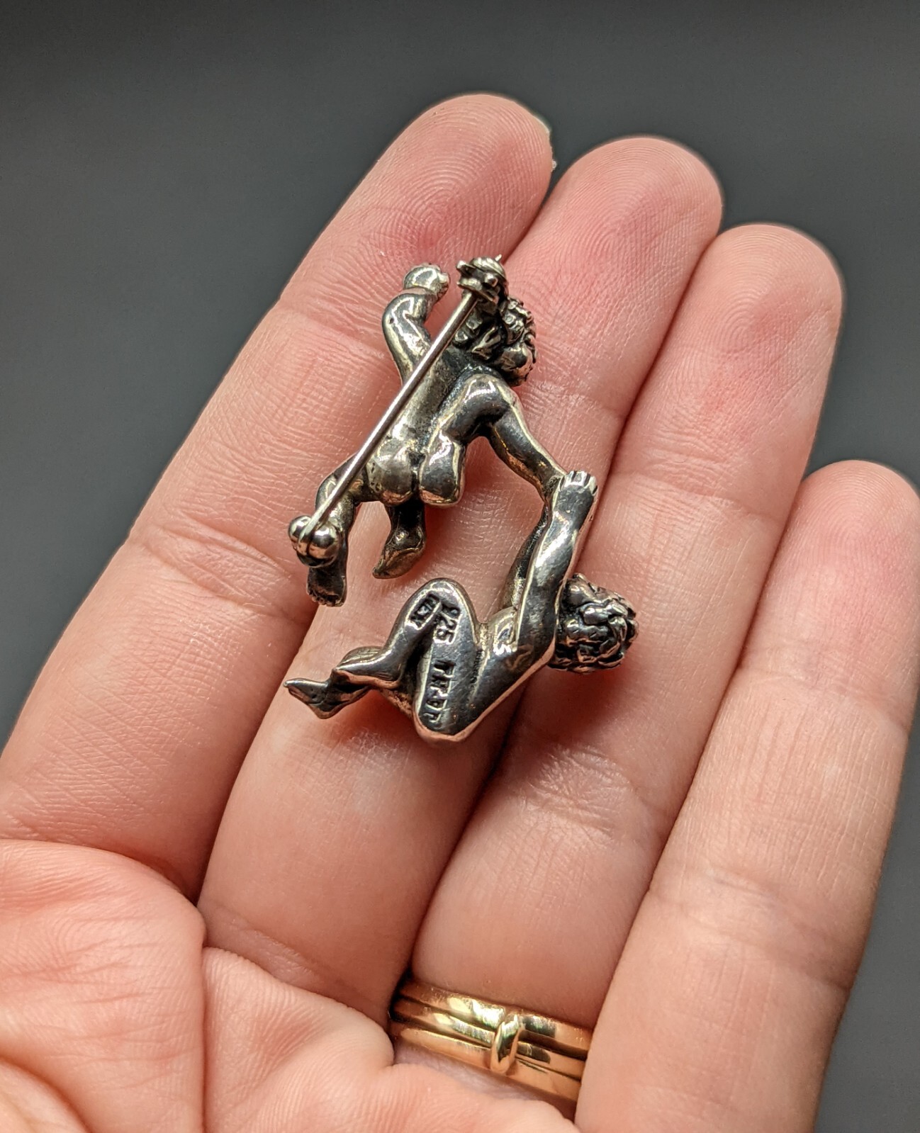 Taxco Solid Sterling Silver Moving Articulating N… - image 11