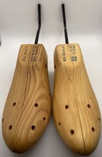 Vtg Wooden Shoe Stretchers, Men-Regular, Size 7D to 11A, Metal Screwers, EUC