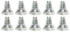 10 x Megaman 142222E Dimmable LED GU10 PAR16 Bulbs 36° 4000K Cool White Glass