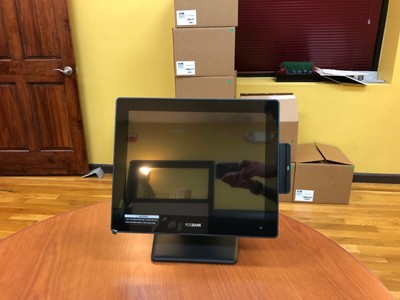 15'' Apexa Touch POS Computer Intel J1900 Quad Core 4GB 64GB SSD POSReady 7 MSR