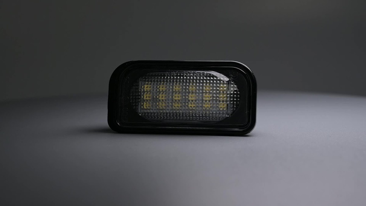 Ricoy Per W203 W211 W219 5Dr R171 Bianco Targa LED Senza Errori