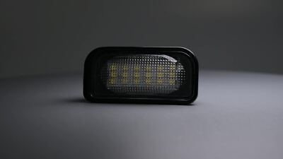 LED License Plate Lights - Xenon White 6000K For Mercedes W203 / Chrysler Crossfire