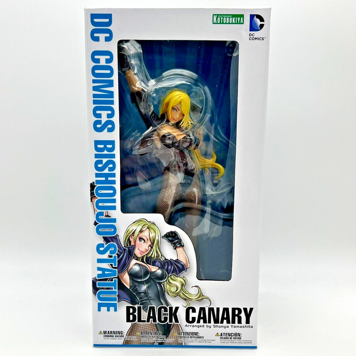 KOTOBUKIYA DC Comics Black Canary Bishoujo Statue 1st