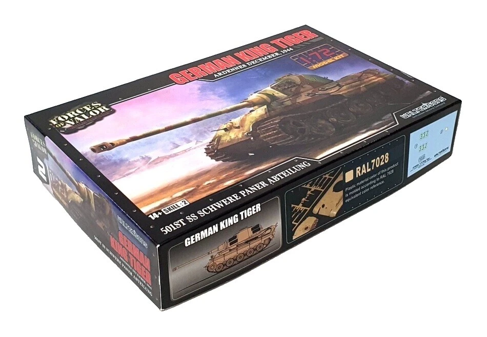 Forces of Valor Plastic Diecast & Toy Vehicles 1:72 Scale