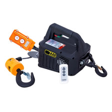 220v 500kg Remote control crane hoist wire rope electric hoist aluminum shell