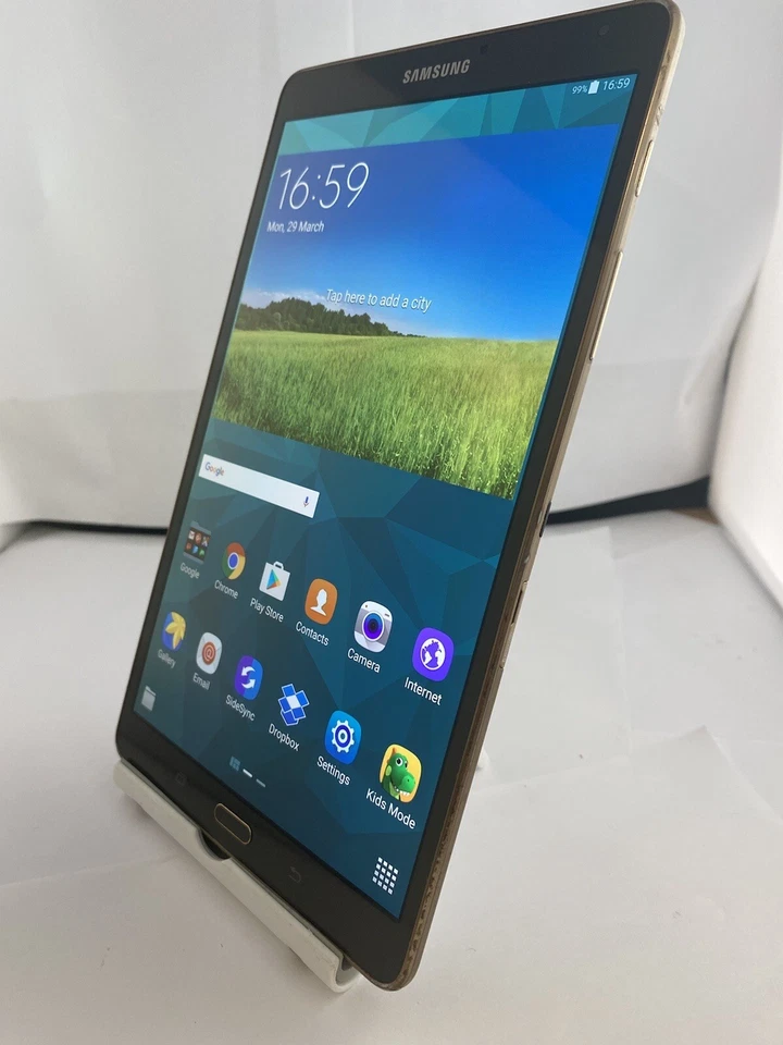Samsung Galaxy Tab S 8.4 SM-T700 Bronze Wi-Fi Android Tablet Grade B, photo 4 of 5