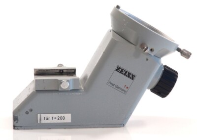 ZEISS SURGICAL OPERATING MICROSCOPE 0 ZERO DEGREE CO OBSERVATION TUBE f 200 T*