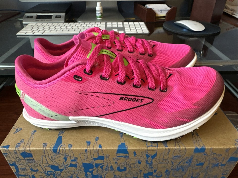 Brooks Draft XC Cross Country Running Shoes Pink 1000391D661 Unisex