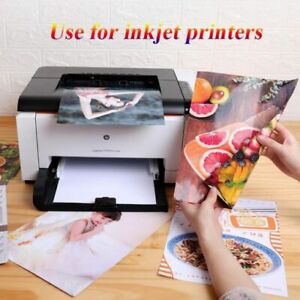 Shirt Dye Sublimation Inkjet Printer 10Pcs A4 Heat Transfer Film Paper Cotton T