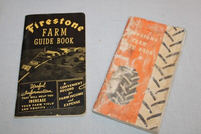 1951 & 1939 FIRESTONE FARM GUIDE BOOK / TRACTOR , CAR , TRUCK TIRES