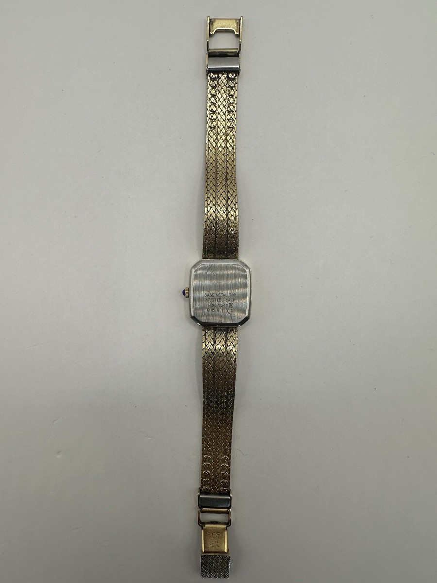 Vintage Lassale Seiko Ladies Dress Watch 1400-6549 New‎ Battery 20MM 7\