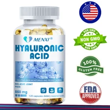 Hyaluronic Acid Capsules Supplement Support Healthy Joints Help Reduce Wrinkles