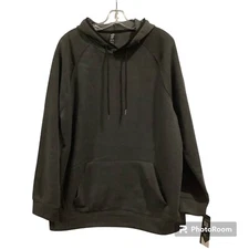 RBX Grey Fleece Hoodie Zip Sleeve Pocket Men’s XL NWT (MSRP $78)