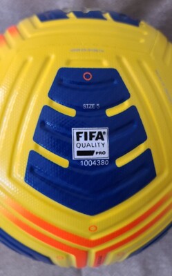 NEW Size 5 Nike Pro Beach Soccer Ball AerowSculpt FIFA OMB Yellow