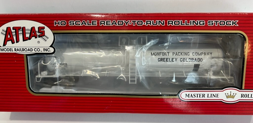 HO ATLAS RTR 20001324 GATX 20,700 Gal Non Insulated Tank Car Monfort Packing new